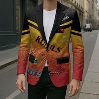 Papua New Guinea Custom Rugby The Kumuls Blazer Motuan Inspired Pattern