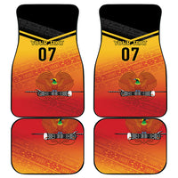 Papua New Guinea Custom Rugby The Kumuls Car Mats Motuan Inspired Pattern