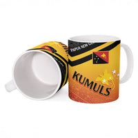 Papua New Guinea Rugby The Kumuls Ceramic Mug Motuan Inspired Pattern