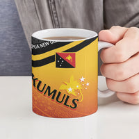 Papua New Guinea Rugby The Kumuls Ceramic Mug Motuan Inspired Pattern