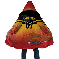 Papua New Guinea Custom Rugby The Kumuls Cloak Motuan Inspired Pattern