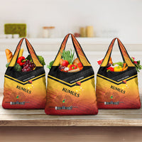 Papua New Guinea Rugby The Kumuls Grocery Bag Motuan Inspired Pattern