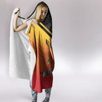Papua New Guinea Rugby The Kumuls Hooded Blanket Motuan Inspired Pattern