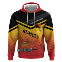 Papua New Guinea Custom Rugby The Kumuls Hoodie Motuan Inspired Pattern LT7 Pullover Hoodie Multicolor - Polynesian Pride