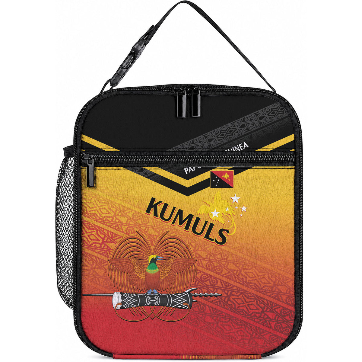 Papua New Guinea Rugby The Kumuls Lunch Bag Motuan Inspired Pattern