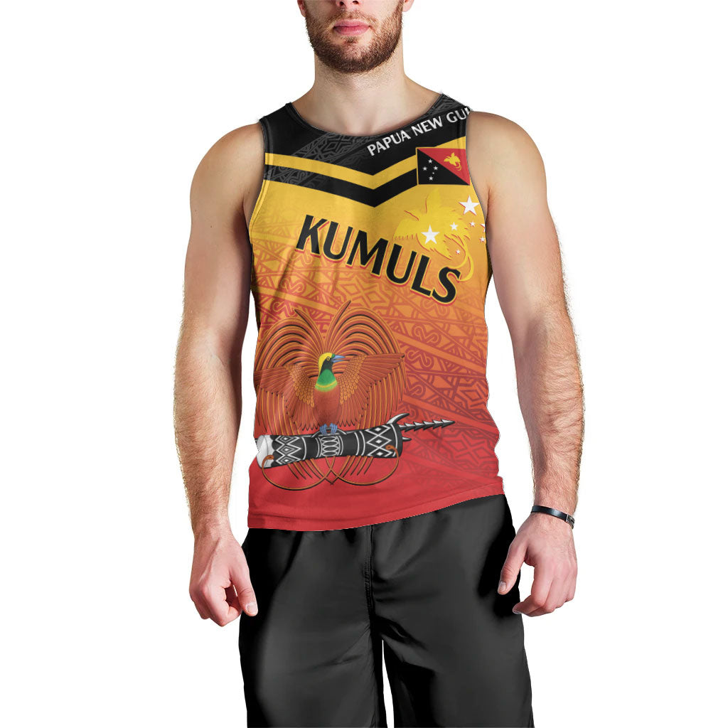 Papua New Guinea Custom Rugby The Kumuls Men Tank Top Motuan Inspired Pattern