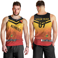 Papua New Guinea Custom Rugby The Kumuls Men Tank Top Motuan Inspired Pattern