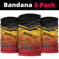 Papua New Guinea Rugby The Kumuls Neck Gaiter Motuan Inspired Pattern