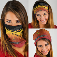 Papua New Guinea Rugby The Kumuls Neck Gaiter Motuan Inspired Pattern