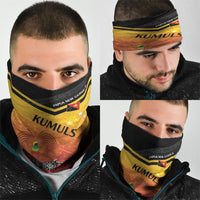 Papua New Guinea Rugby The Kumuls Neck Gaiter Motuan Inspired Pattern