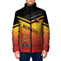 Papua New Guinea Custom Rugby The Kumuls Padded Jacket Motuan Inspired Pattern
