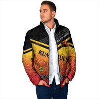 Papua New Guinea Custom Rugby The Kumuls Padded Jacket Motuan Inspired Pattern