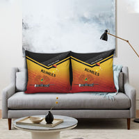 Papua New Guinea Rugby The Kumuls Pillow Cover Motuan Inspired Pattern
