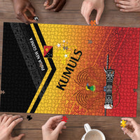 Papua New Guinea Rugby The Kumuls Puzzle Motuan Inspired Pattern