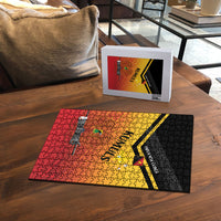 Papua New Guinea Rugby The Kumuls Puzzle Motuan Inspired Pattern