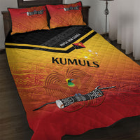 Papua New Guinea Rugby The Kumuls Quilt Bed Set Motuan Inspired Pattern