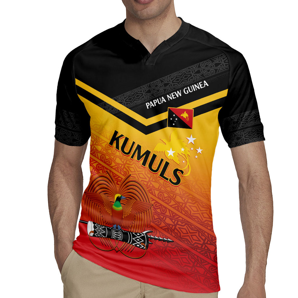 Papua New Guinea Custom Rugby The Kumuls Rugby Jersey Motuan Inspired Pattern