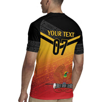 Papua New Guinea Custom Rugby The Kumuls Rugby Jersey Motuan Inspired Pattern