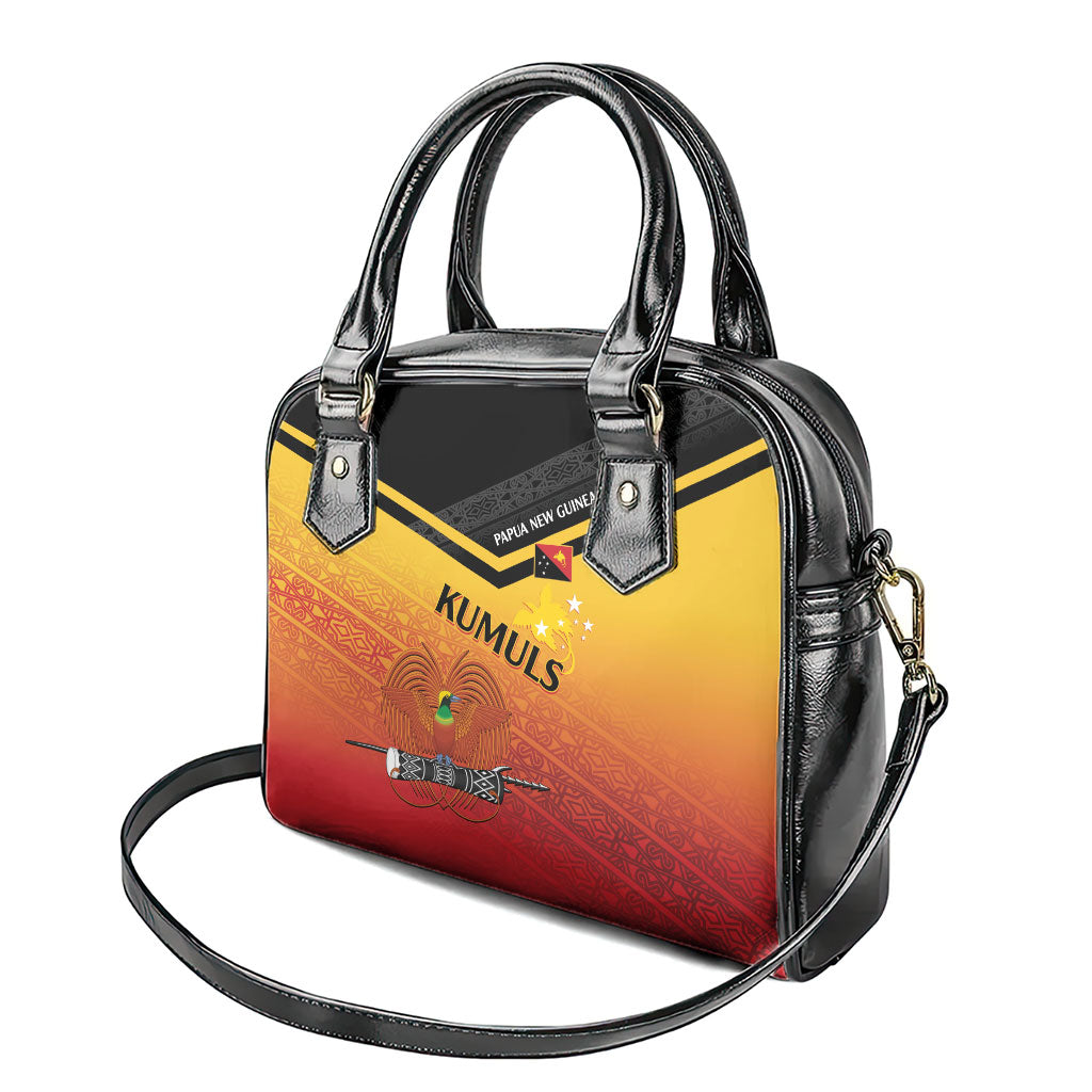 Papua New Guinea Rugby The Kumuls Shoulder Handbag Motuan Inspired Pattern