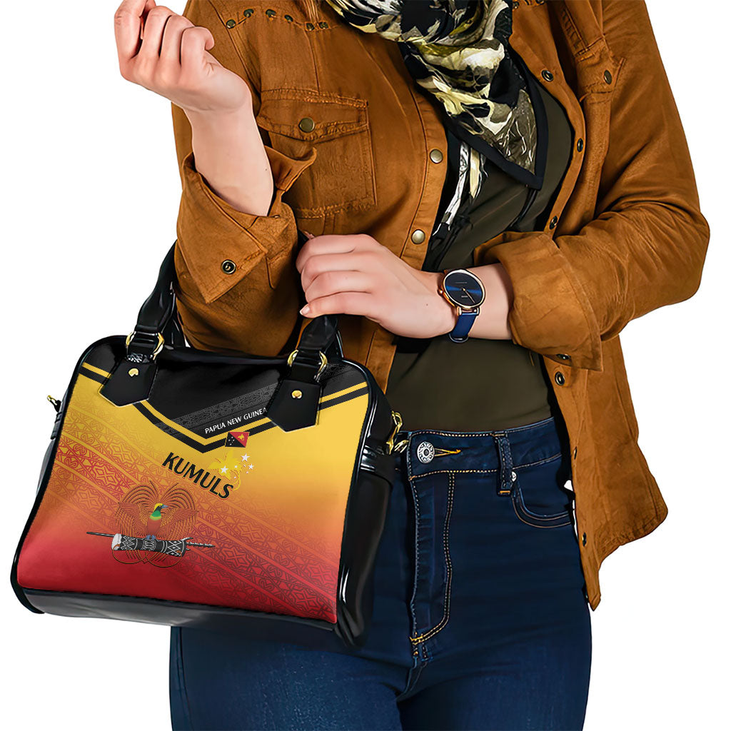 Papua New Guinea Rugby The Kumuls Shoulder Handbag Motuan Inspired Pattern