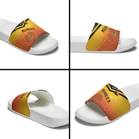 Papua New Guinea Rugby The Kumuls Slide Sandals Motuan Inspired Pattern