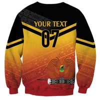 Papua New Guinea Custom Rugby The Kumuls Sweatshirt Motuan Inspired Pattern