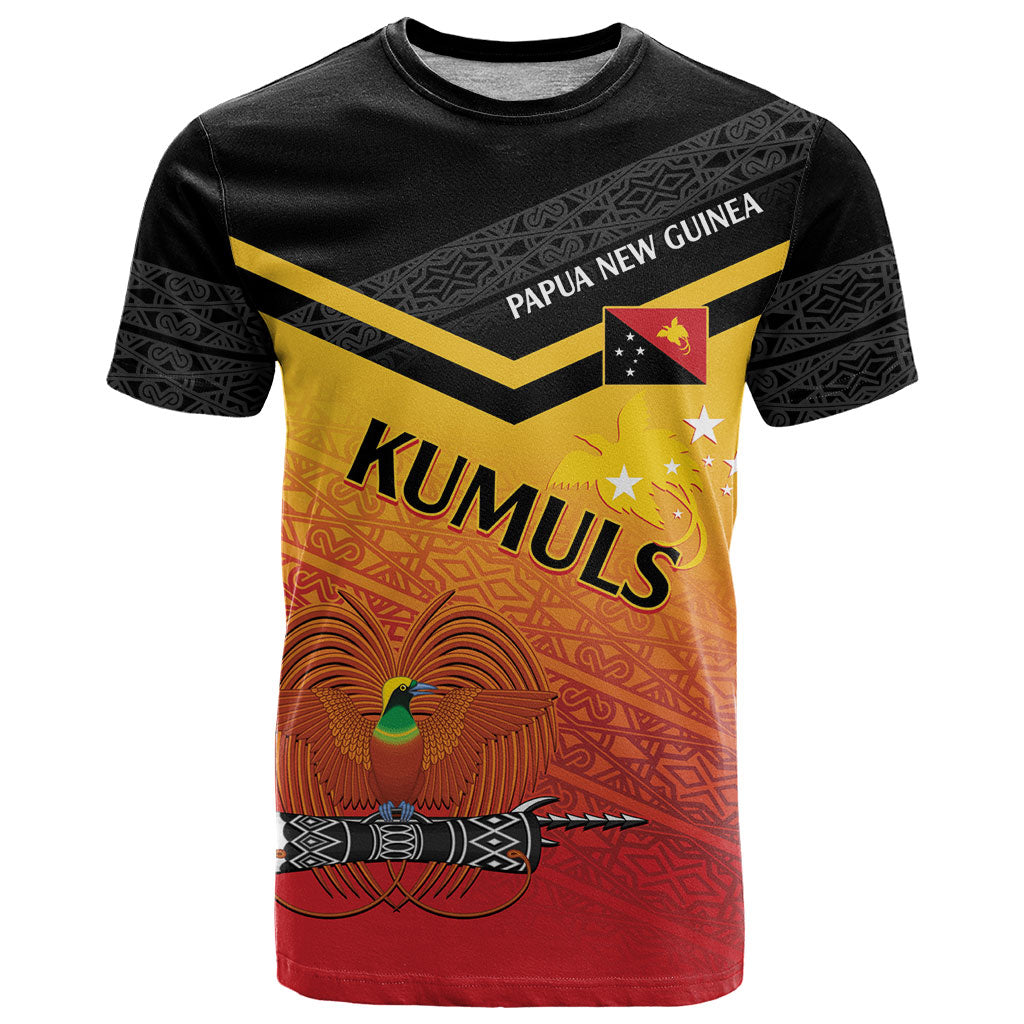 Papua New Guinea Custom Rugby The Kumuls T Shirt Motuan Inspired Pattern