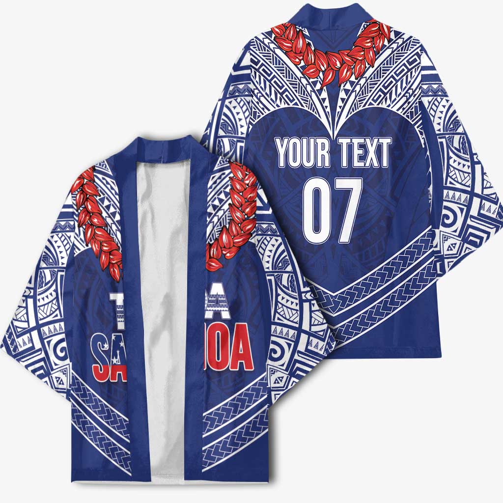 Toa Samoa Rugby Custom Kimono Ulafala Mix Nifo'oti LT7 - Polynesian Pride