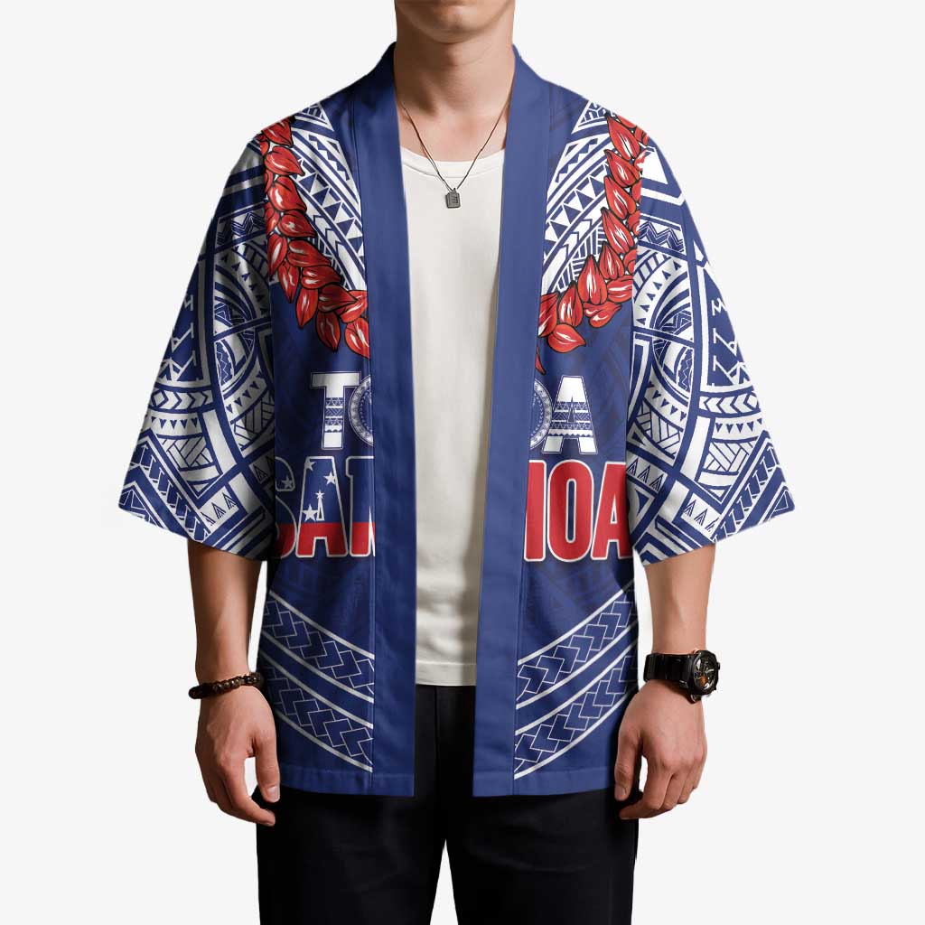 Toa Samoa Rugby Custom Kimono Ulafala Mix Nifo'oti LT7 - Polynesian Pride
