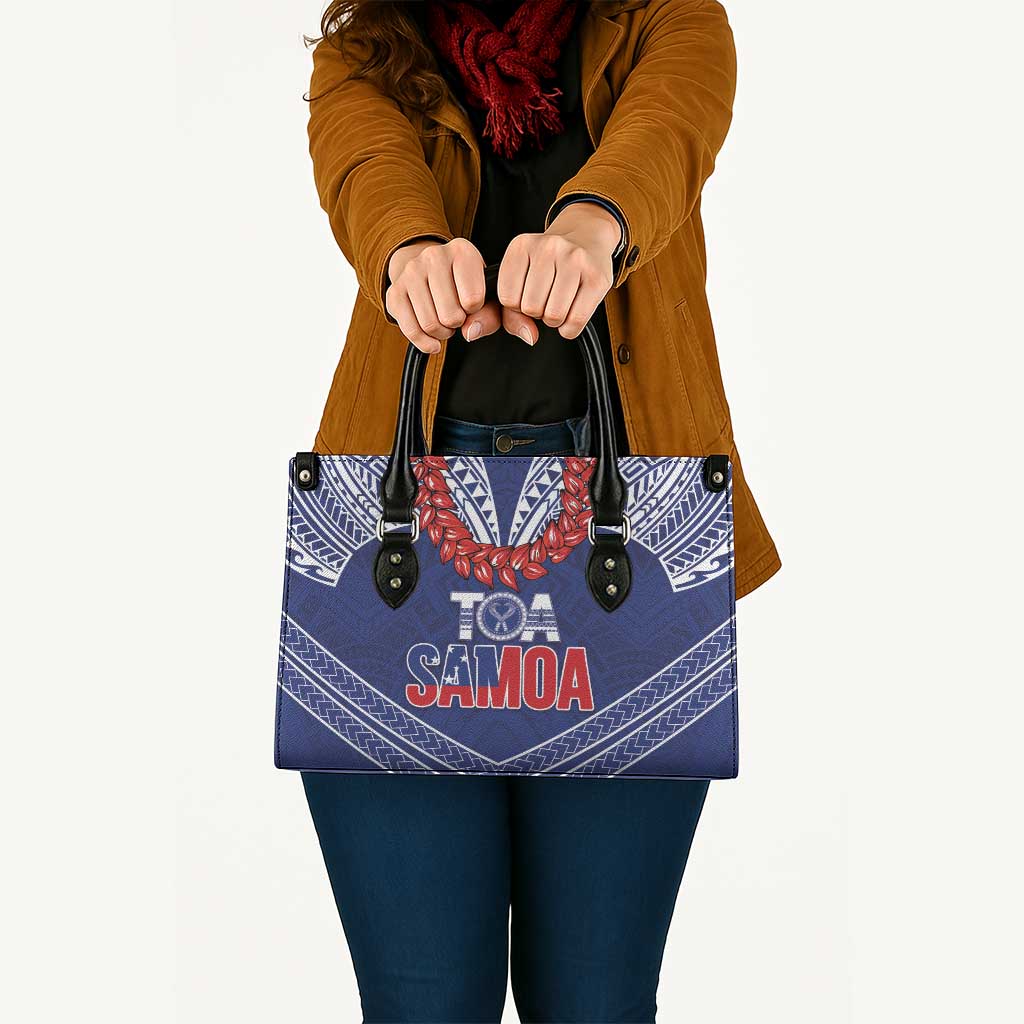 Toa Samoa Rugby Leather Bag Ulafala Mix Nifo'oti LT7 - Polynesian Pride