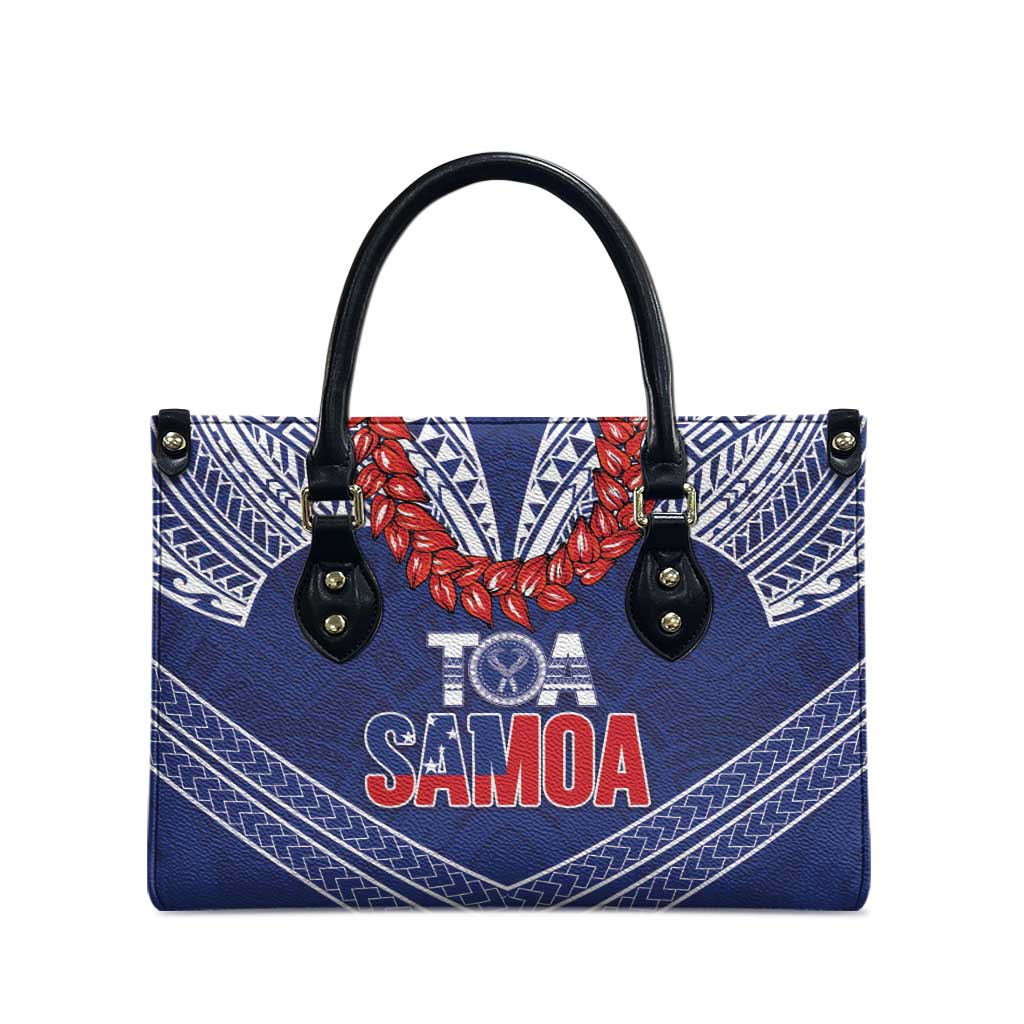 Toa Samoa Rugby Leather Bag Ulafala Mix Nifo'oti LT7 - Polynesian Pride