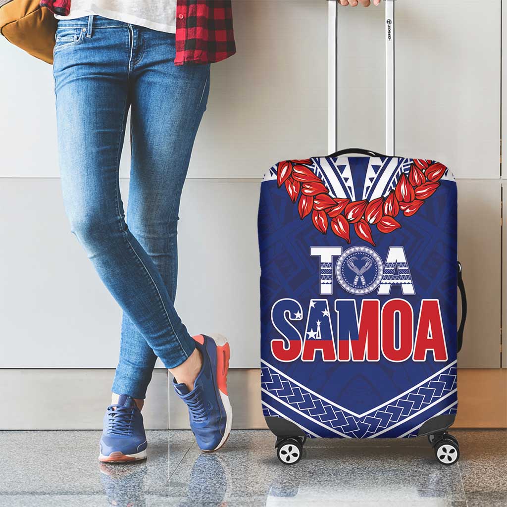 Toa Samoa Rugby Luggage Cover Ulafala Mix Nifo'oti LT7 - Polynesian Pride
