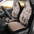 Hawaii Christmas Retro Patchwork Car Seat Cover Brown LT7 - Polynesian Pride