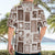 Hawaii Christmas Retro Patchwork Hawaiian Shirt Brown LT7 - Polynesian Pride