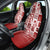 Hawaii Christmas Retro Patchwork Car Seat Cover Red LT7 - Polynesian Pride