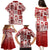 Hawaii Christmas Retro Patchwork Family Matching Puletasi Dress and Hawaiian Shirt Red LT7 - Polynesian Pride