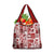 Hawaii Christmas Retro Patchwork Grocery Bag Red