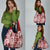 Hawaii Christmas Retro Patchwork Grocery Bag Red