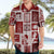 Hawaii Christmas Retro Patchwork Hawaiian Shirt Red LT7 - Polynesian Pride