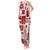 Hawaii Christmas Retro Patchwork Tank Maxi Dress Red LT7 Women Red - Polynesian Pride