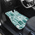 Hawaii Christmas Retro Patchwork Car Mats Teal LT7 - Polynesian Pride