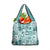 Hawaii Christmas Retro Patchwork Grocery Bag Teal