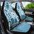 Hawaii Christmas Retro Patchwork Car Seat Cover Aquamarine LT7 - Polynesian Pride