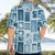 Hawaii Christmas Retro Patchwork Hawaiian Shirt Aquamarine LT7 - Polynesian Pride