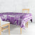 Hawaii Christmas Retro Patchwork Tablecloth Violet LT7 - Polynesian Pride