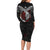 Maori Hongi Toitu Te Tiriti Long Sleeve Bodycon Dress Tangata Tiriti Stand With Tangata Whenua