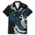 New Zealand Tui Bird Family Matching Mermaid Dress and Hawaiian Shirt Maori Kowhaiwhai