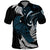 New Zealand Tui Bird Polo Shirt Maori Kowhaiwhai