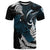 New Zealand Tui Bird T Shirt Maori Kowhaiwhai