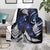 New Zealand Maori Matariki Blanket Tui Bird Galaxy